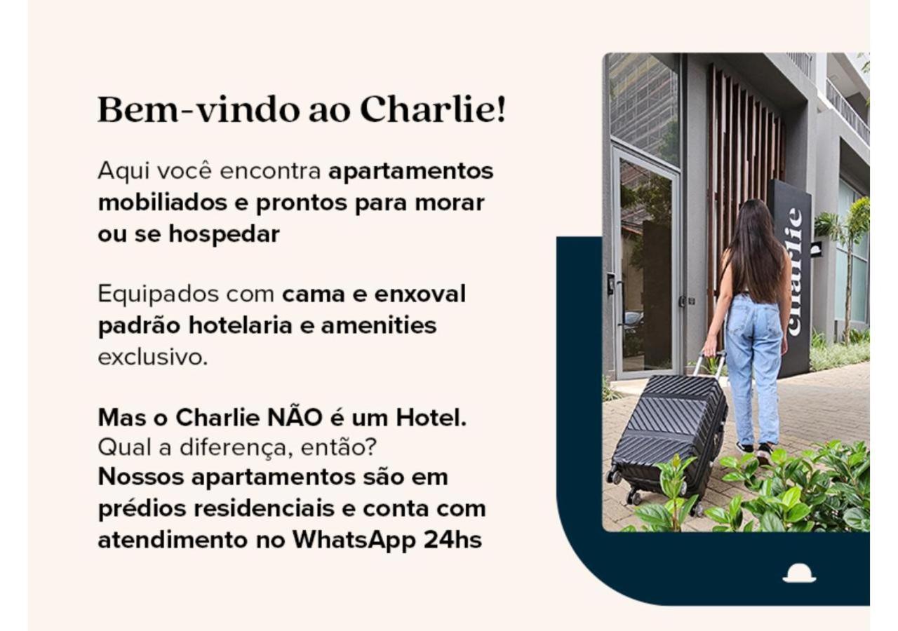 Апартаменты Charlie Edicao Jardim Paulista Сан-Пауло Экстерьер фото